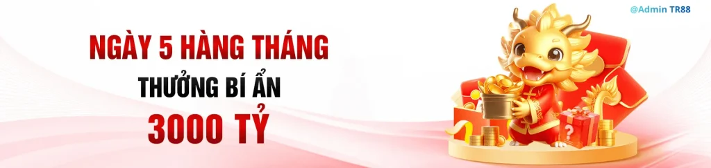 ngày 5 thưởng 3000 tỷ trên 21tr88